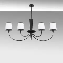 Aydinlatmadunyam Avize Black Pardo-3022