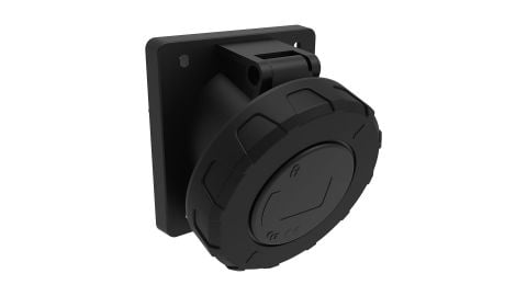 Bemis  3/32A. 45° Eğik Makine Priz IP67 BCS-3403-7420