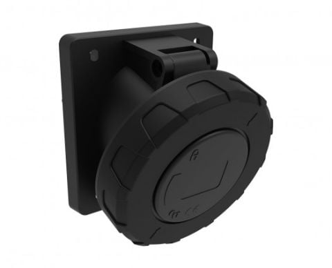 Bemis  3/32A. 45° Eğik Makine Priz IP67 BCS-3403-7420