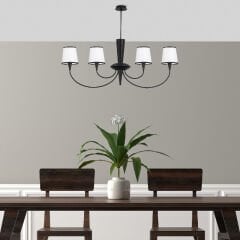Aydinlatmadunyam Avize Black Pardo-3022