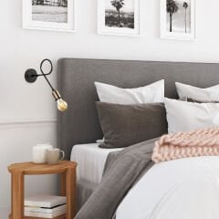 Aydinlatmadunyam Aplik BlackAntique Viraj-10865