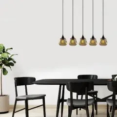 Aydinlatmadunyam Sarkit GoldBlack Gold-Gl-033