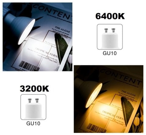 ct4216 7w Gu10 Duylu Led Ampul Cata Beyaz Işık