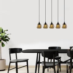 Aydinlatmadunyam Sarkit GoldBlack Gold-Gl-033