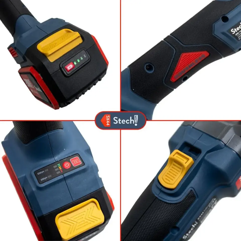 Sx44-2*4.0 Amper Stechend Akülü Avuç Taslama 125 Mm