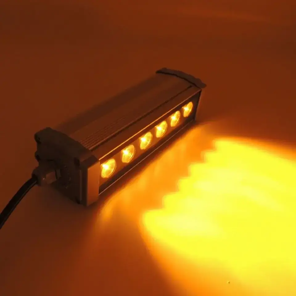 Wallwasher Led Duvar Aydinlatma 20 Cm 6W Gri - Kirmizi