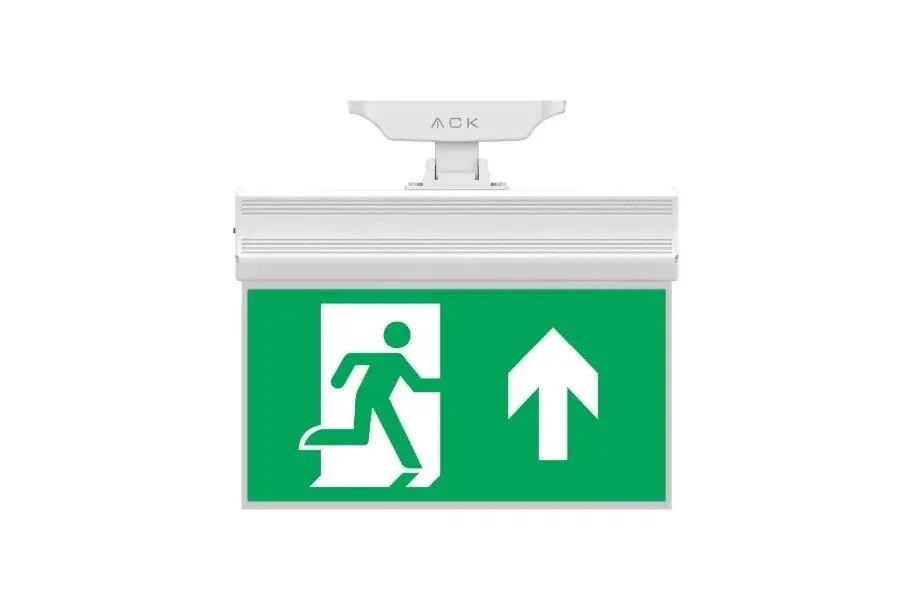 ACK AC14-10953 Led Isaretleme Çikartmasi Yesil (Exit Kosan Adam Yukari Ok) en uygun fiyatlı satıcı