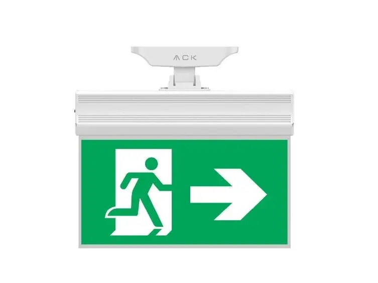 ACK AC14-11052 Led Isaretleme Çikartmasi Yesil (Exit Kosan Adam Sag Ok) en uygun fiyatlı satıcı