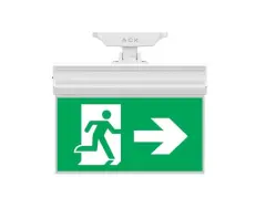 ACK AC14-11052 Led Isaretleme Çikartmasi Yesil (Exit Kosan Adam Sag Ok)