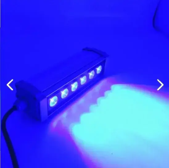 Wallwasher Led Duvar Aydinlatma 20 Cm 6W Gri - Mavi