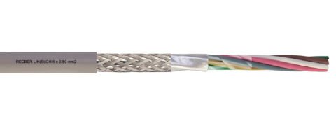 Reçber LIH(St)CH 4x0,22mm2 Sinyal Ve Kontrol Kablosu