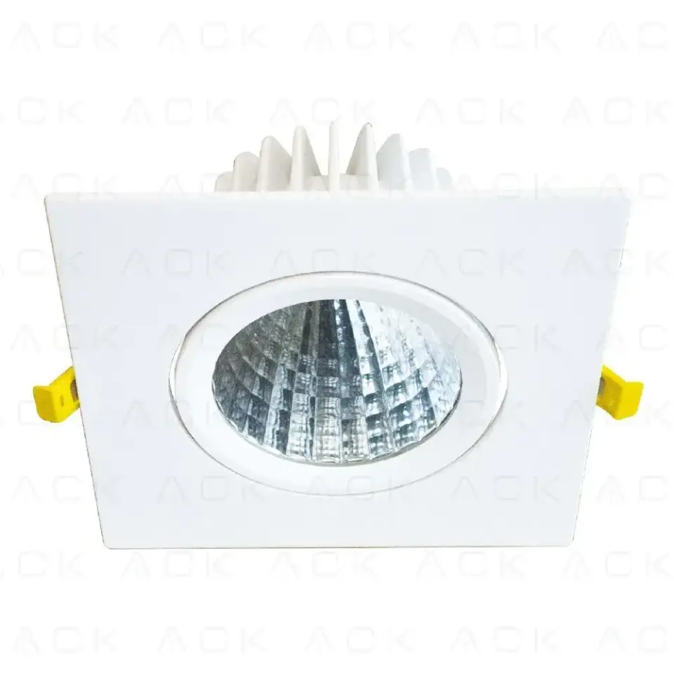 Ack Led Spot Armatur Kare 3000K Beyaz