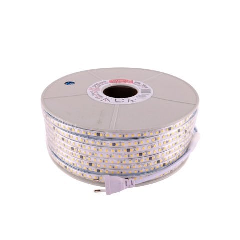 ACK 3535 120 Led/Metre Amber 220V Şerit Led Ip65 10Mmx5Mm AS01-01508