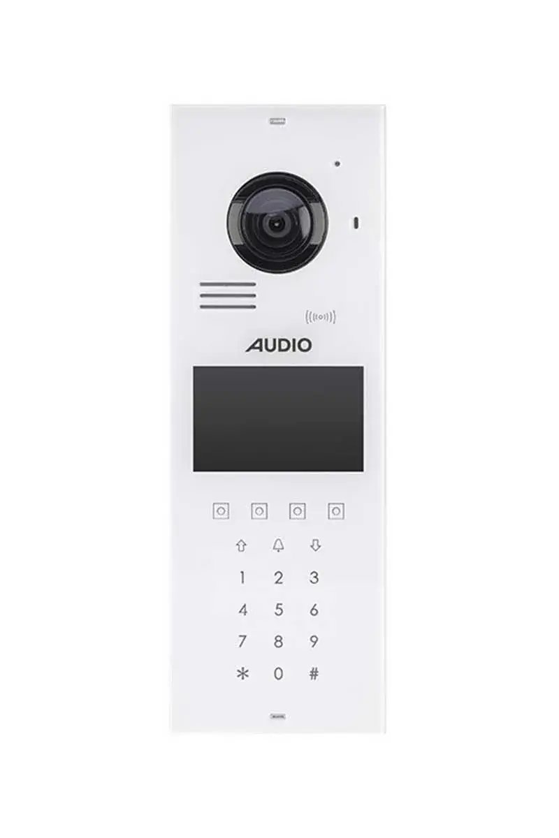 Audio 003007 Bus Plus 4.3 inç Ekranlı Beyaz Zil Paneli