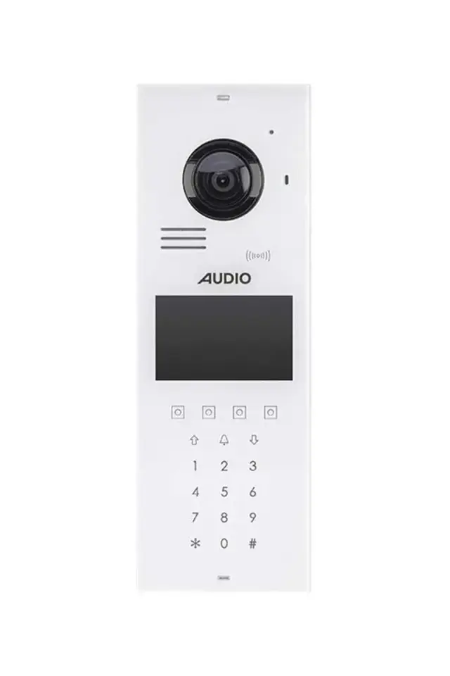 Audio 003007 Bus Plus 4.3 inç Ekranlı Beyaz Zil Paneli