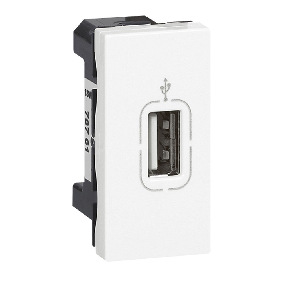 Legrand  Sistem Armada Dişi USB priz Beyaz -1modül LEG-078761
