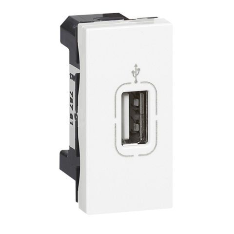 Legrand  Sistem Armada Dişi USB priz Beyaz -1modül LEG-078761