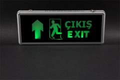 Cata 3 Saat Şarjlı Ledli Exit Armatür CT-9174
