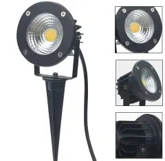Cata 10 Watt Çim Kazığı Bahçe Armatürü CT-7303 Kırmızı Işık