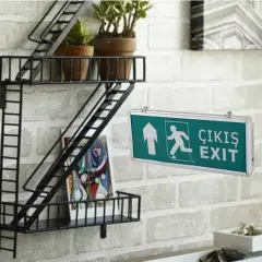 Cata 3 Saat Şarjlı Ledli Exit Armatür CT-9174