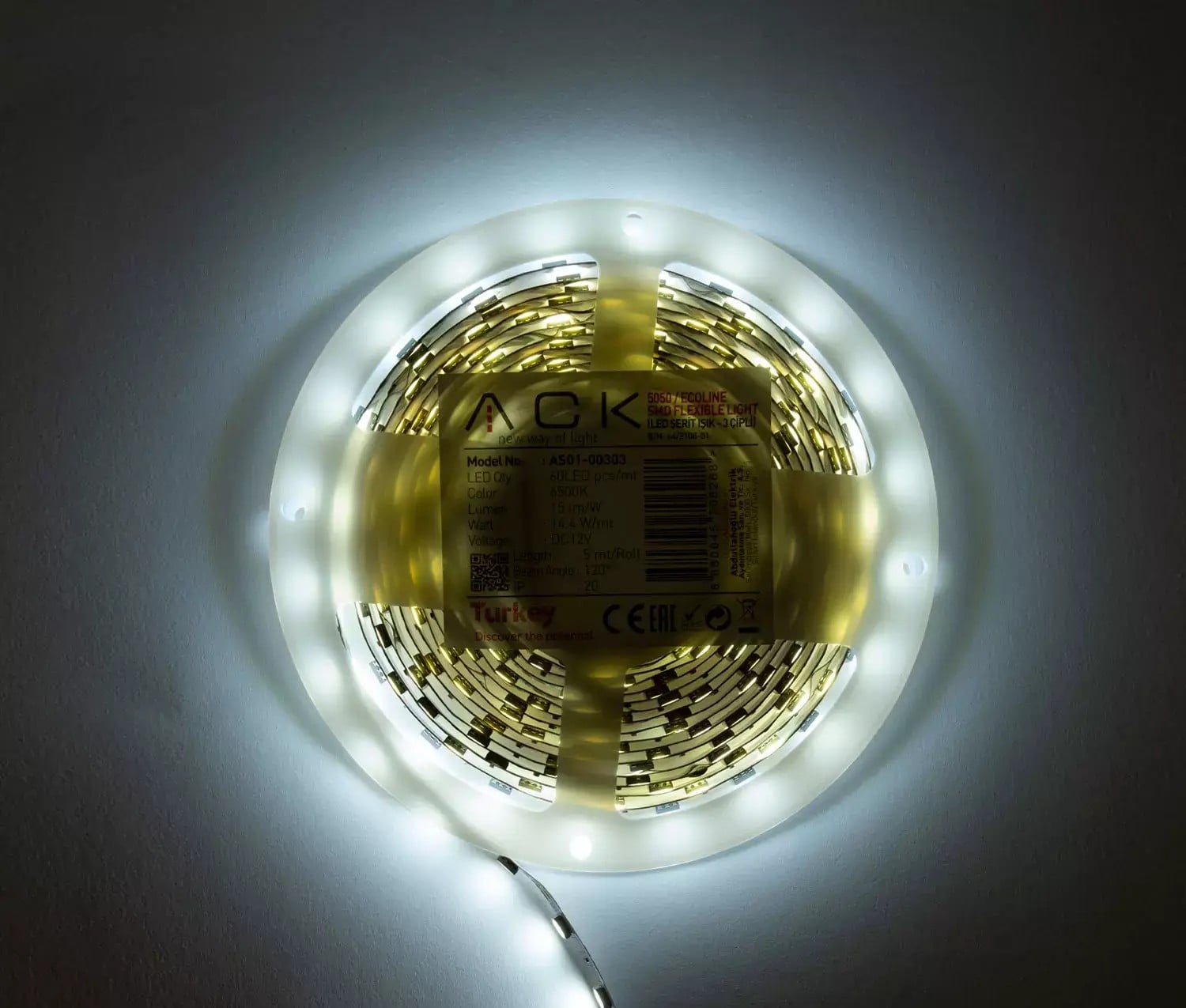 ACK 2835 4000K 24V Şerit Led 120 Led/Metre AS01-02401 en uygun fiyatlı satıcı