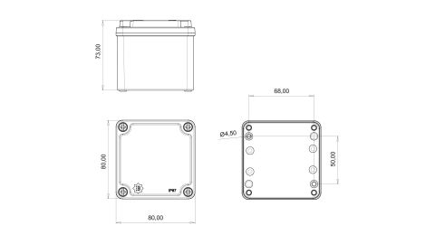 Bemis  80x80x73  IP67 BB3-2131-0097