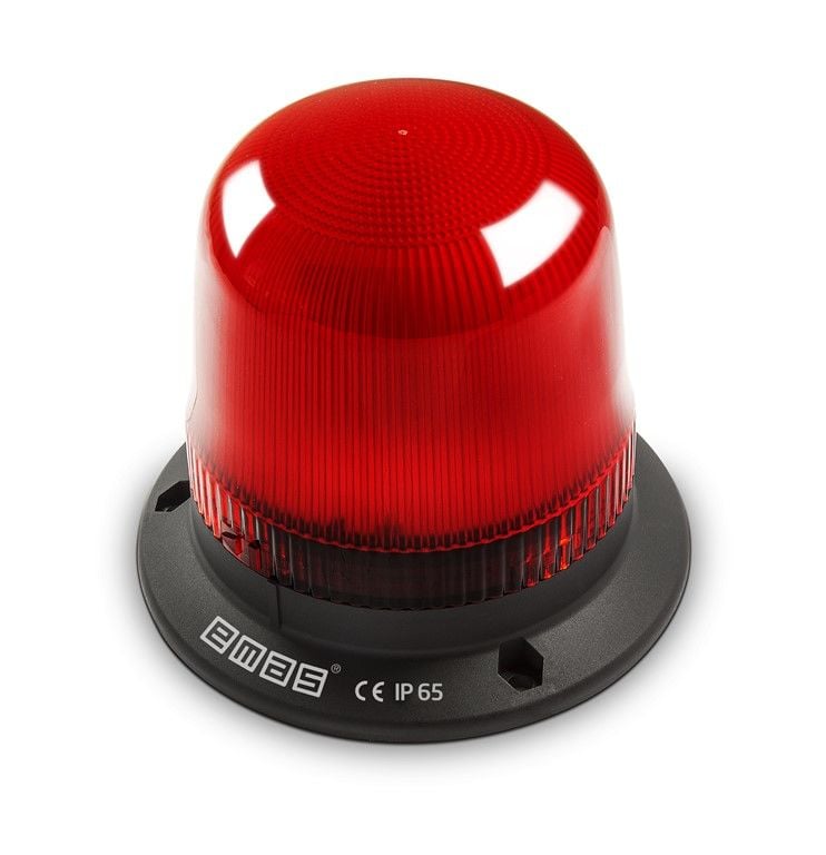 Emas Tepe Lambası Çok Fonksiyonlu Ø120 Kırmızı 24 Ac/Dc - IT120R024