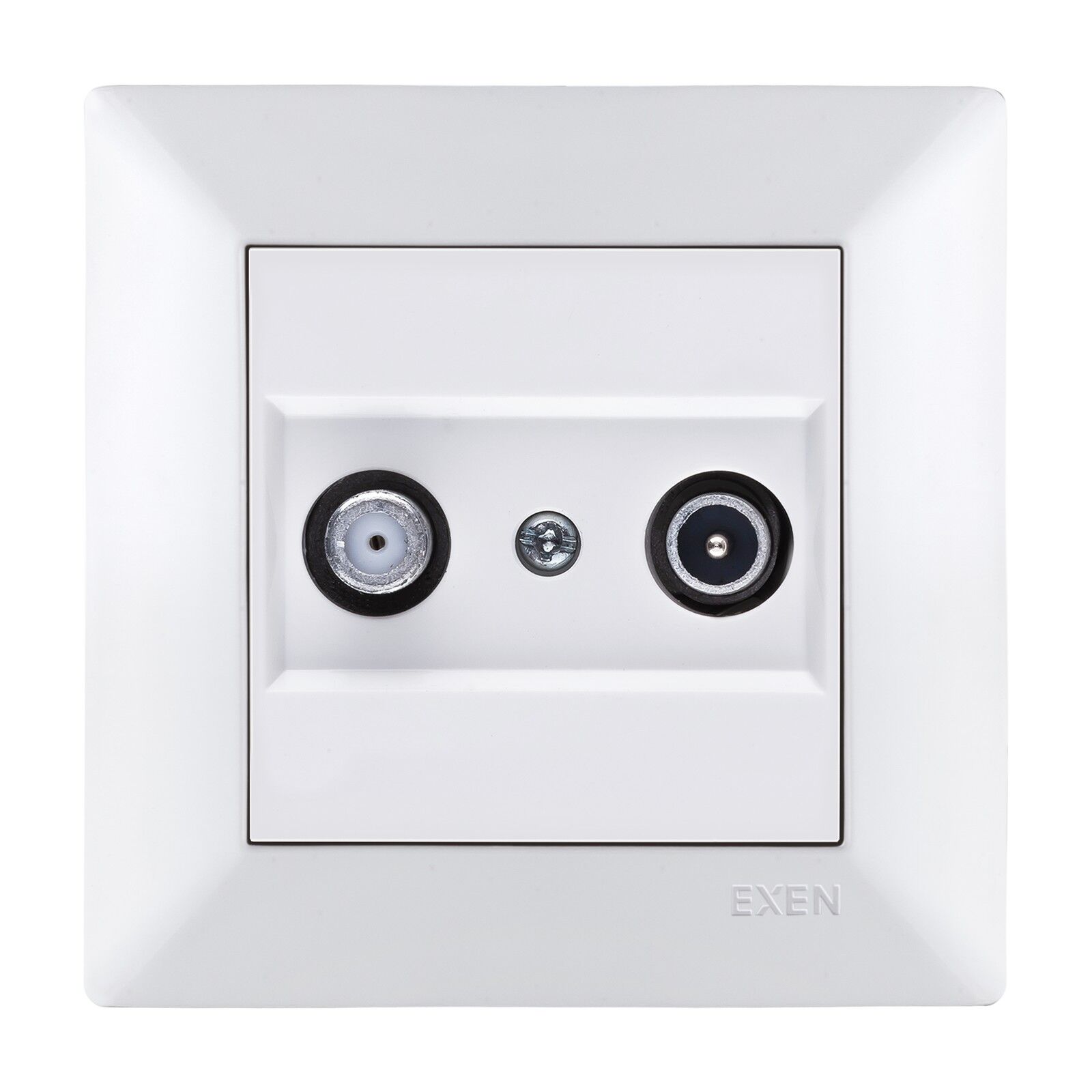 Exen Odak Beyaz Tv-Sat Prizi Geçisli  Komple Takim