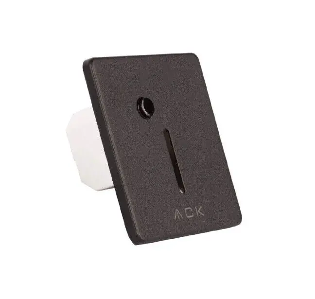 ACK AH07-01591 Sensörlü Merdiven Armatürü Cct Siyah Yuvarlak Dik  Çerçeve en uygun fiyatlı satıcı