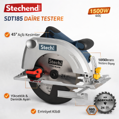 Sx Sdt185 Daire Testere 1500 W