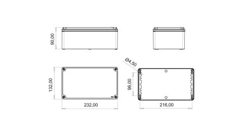 Bemis  130x230x90  IP67 BB3-2133-1047