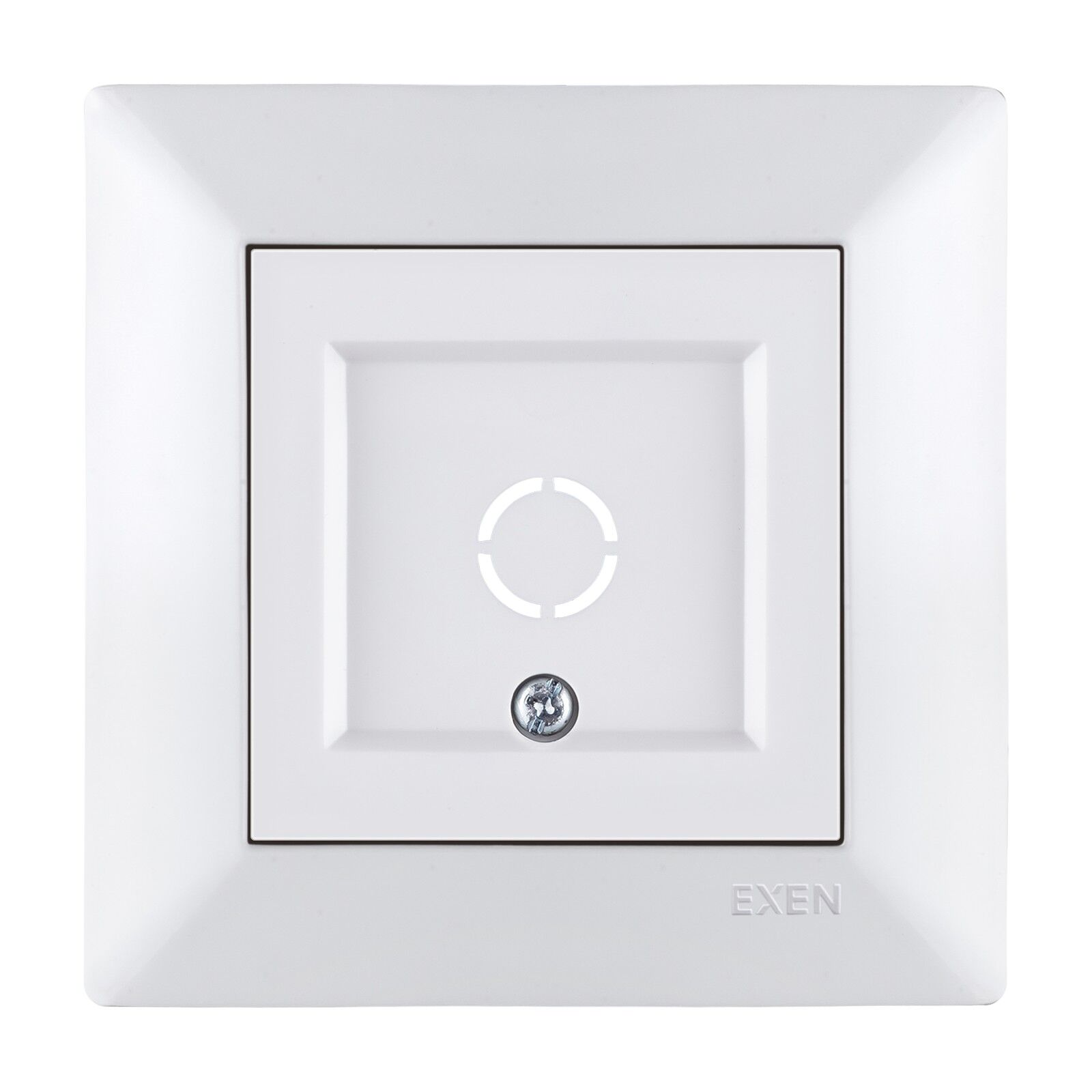 Exen Odak Beyaz Tv-Kablo Çikisi Komple Takim