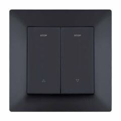 Exen Odak Füme Yaysiz Jaluzi Komple Takim