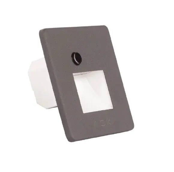 ACK AH07-01693 Sensörlü Merdiven Armatürü Cct Gri Yuvarlak Kare  Çerçeve en uygun fiyatlı satıcı