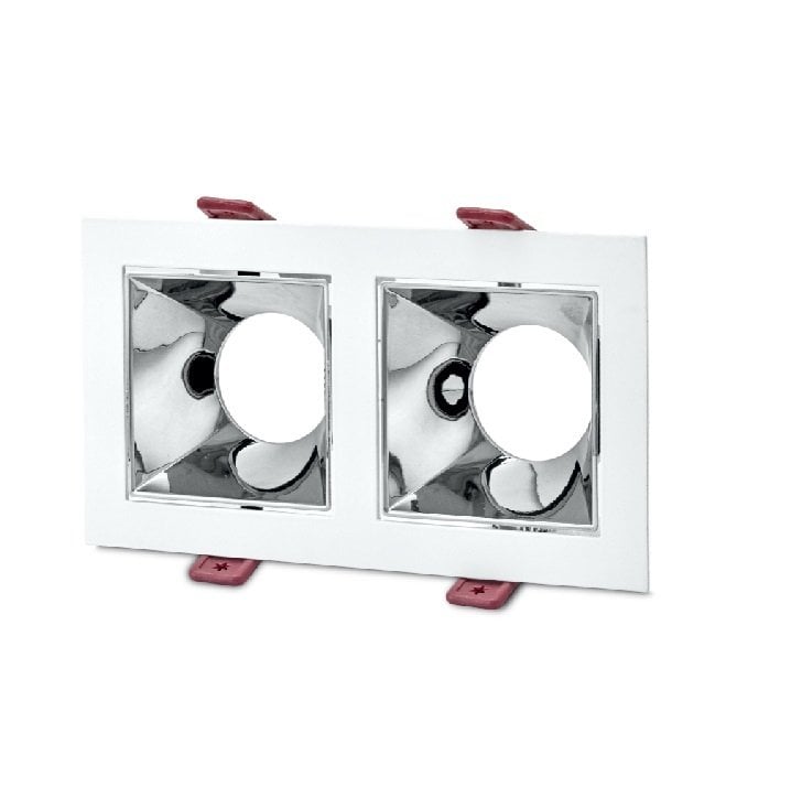 Cata Jaguar Beyaz Platin Dekoratif Spot CT-5076