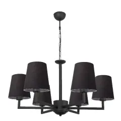 Aydinlatmadunyam Avize Black Profil-4641