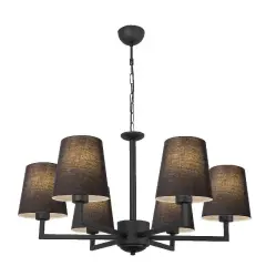 Aydinlatmadunyam Avize Black Profil-4641