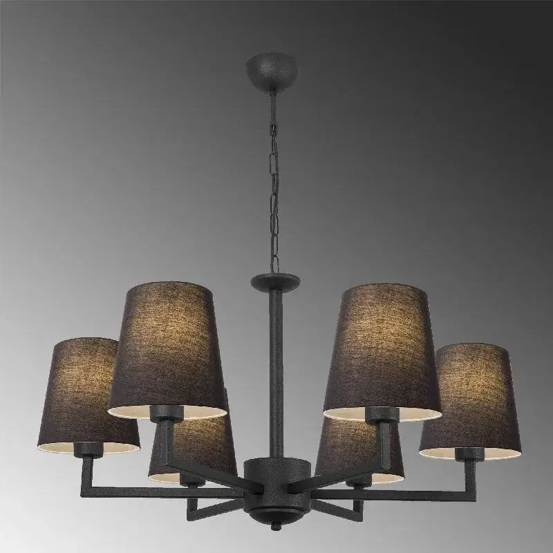 Aydinlatmadunyam Avize Black Profil-4641