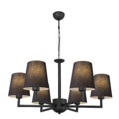 Aydinlatmadunyam Avize Black Profil-4641