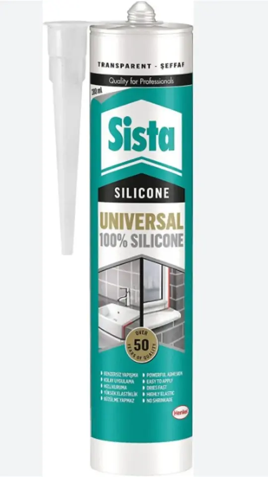 Sista Silikon Seffaf 280 Ml