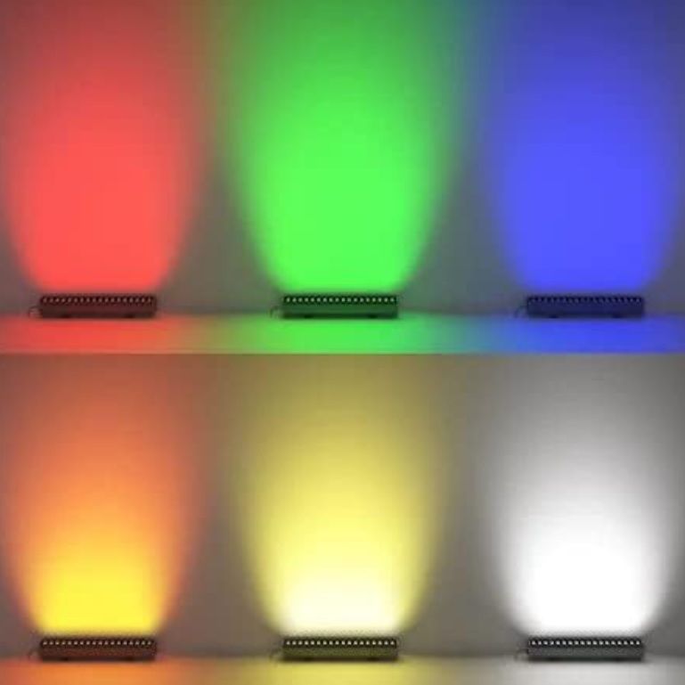 Wallwasher Led Duvar Aydinlatma 35 Cm 12W Gri - Kirmizi