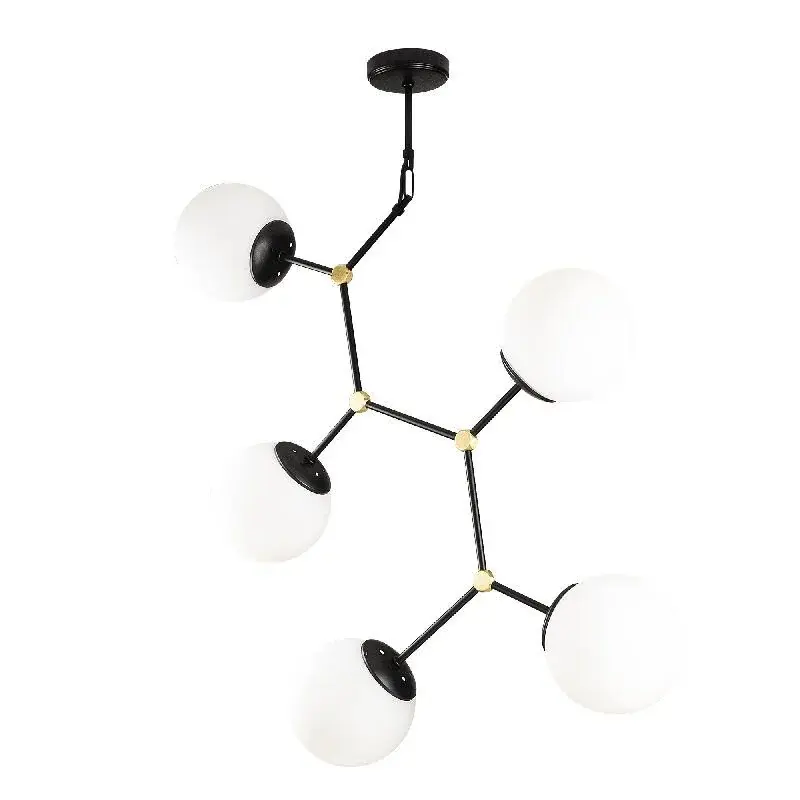Aydinlatmadunyam Avize BlackWhite Damar-6311
