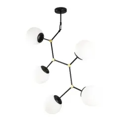 Aydinlatmadunyam Avize BlackWhite Damar-6311