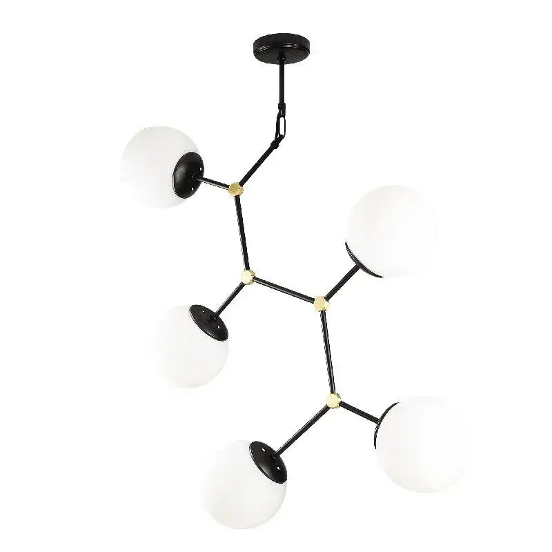 Aydinlatmadunyam Avize BlackWhite Damar-6311