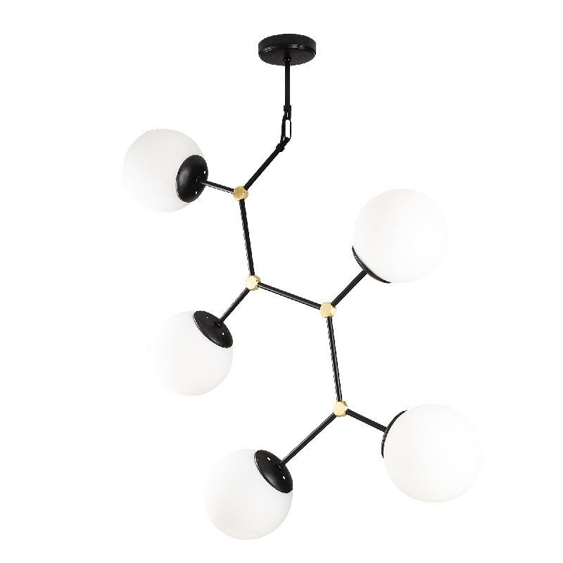 Aydinlatmadunyam Avize BlackWhite Damar-6311