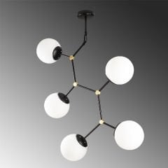 Aydinlatmadunyam Avize BlackWhite Damar-6311