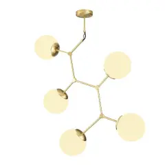 Aydinlatmadunyam Avize YellowWhite Damar-6312