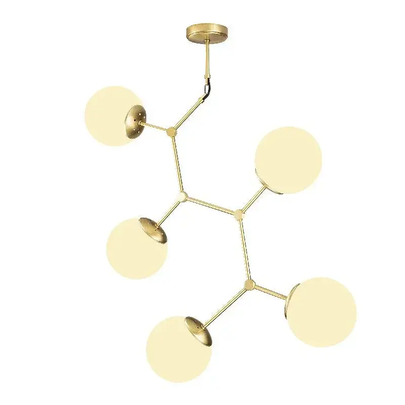 Aydinlatmadunyam Avize YellowWhite Damar-6312