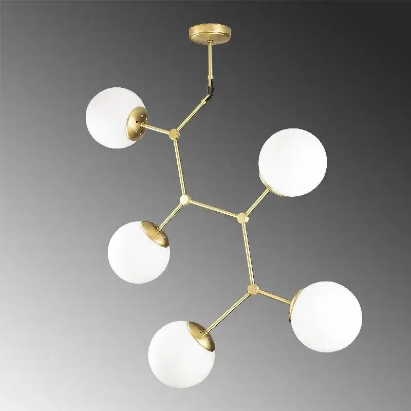 Aydinlatmadunyam Avize YellowWhite Damar-6312