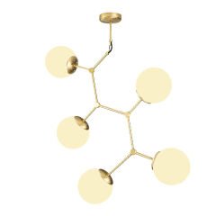 Aydinlatmadunyam Avize YellowWhite Damar-6312